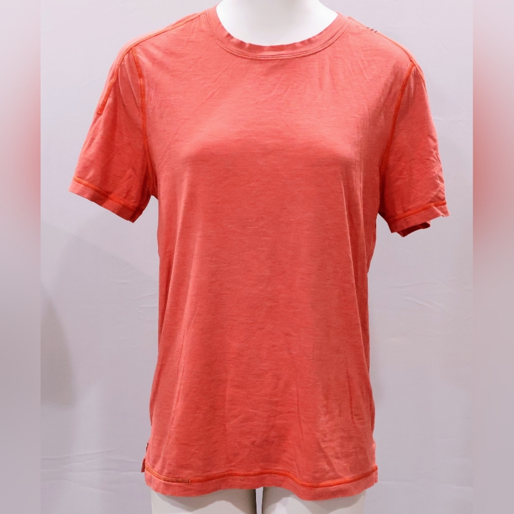 lululemon athletica | Orange Short Sleeve Tee